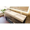Juniper 72 Solid Surface Bathroom Vanity Top