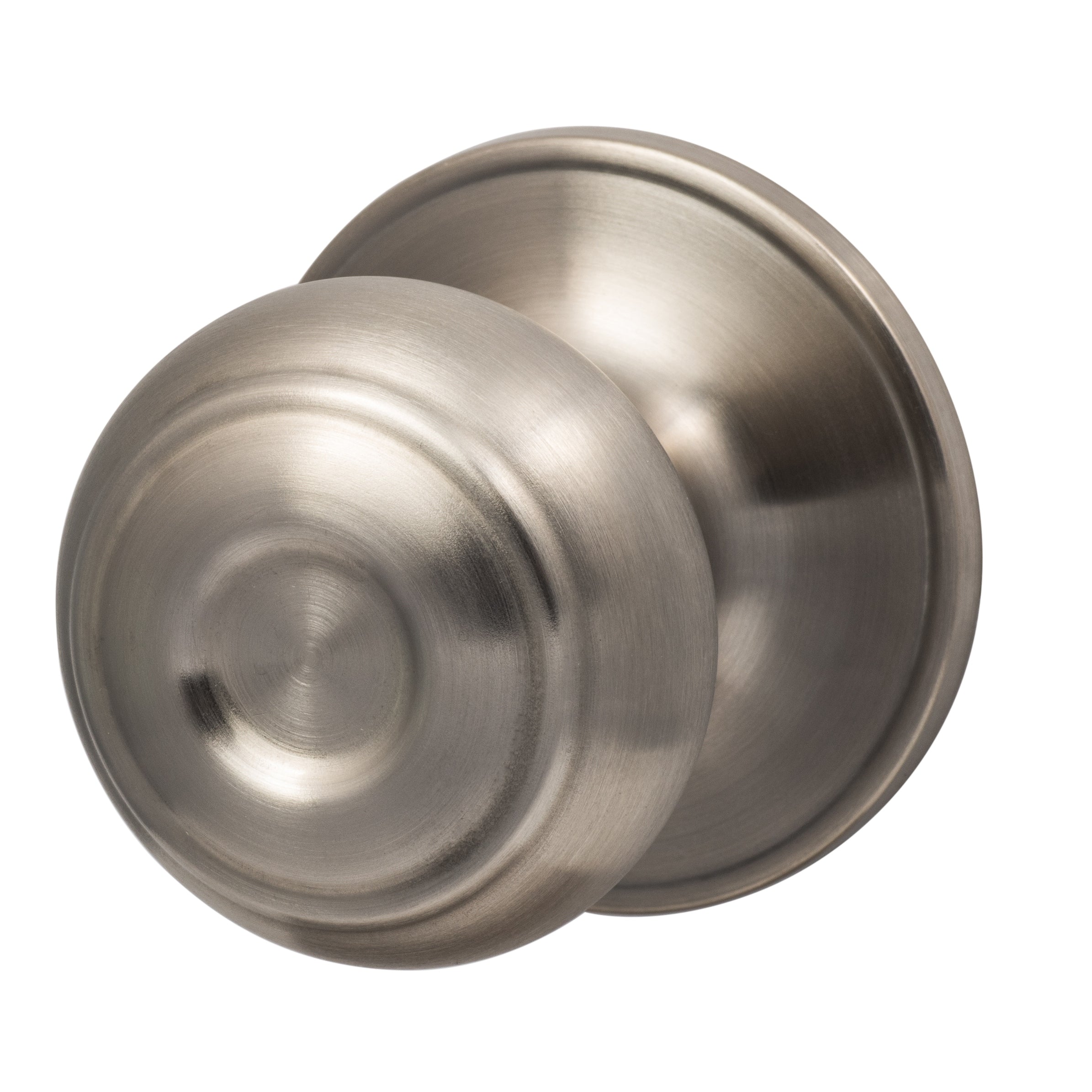 Sure Loc Juniper Satin Nickel Brass Metal Contemporary Knob