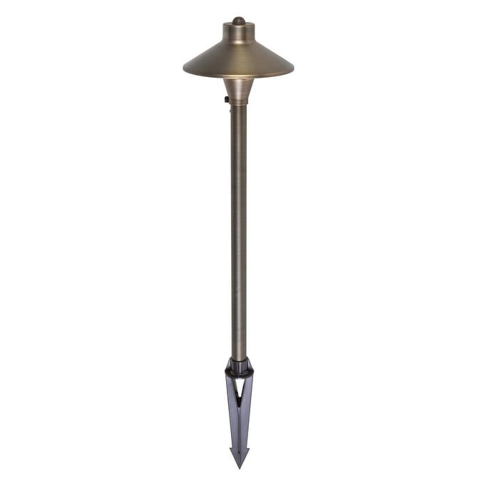 Juniper Path Light D7 H24 In Antique Cast Brass Finish