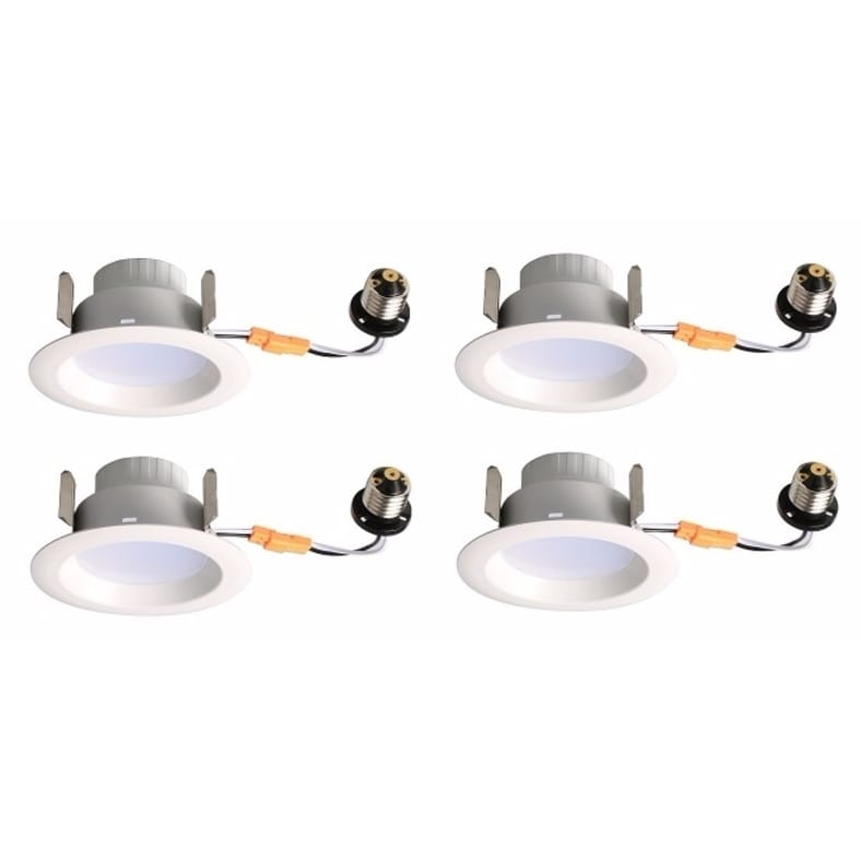 Juniper Supply 4 Retrofit 4 Pack 2700K 100 Cri90 9W