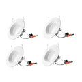 Juniper Supply 6 Retrofit 4 Pack 2700K 96 Cri90 15W
