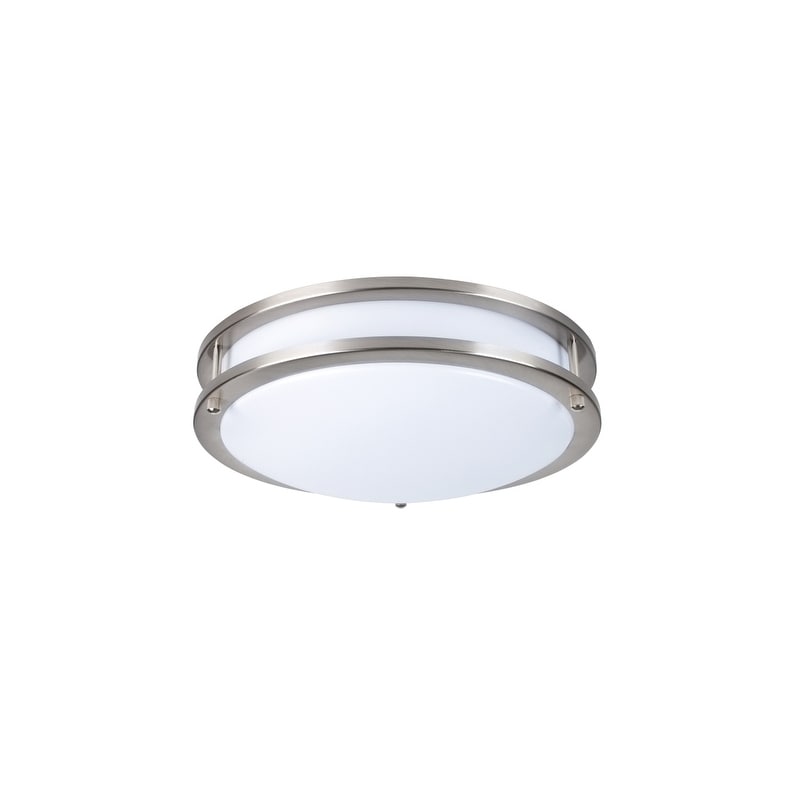 Juniper Supply Led Double Ring Ceiling Flush 5000K 116 Cri80 18W