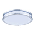 Juniper Supply Led Double Ring Ceiling Flush 5000K 116 Cri80 26W