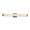 Justice Design Group Alabaster Rocks Edge 31 Inch Dark Bronze Ada Wall Bath Bar
