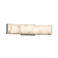 Justice Design Group Alabaster Rocks Latitude 19 Inch Brushed Nickel Ada Wall Bath Bar