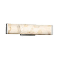 Justice Design Group Alabaster Rocks Latitude 19 Inch Polished Chrome Ada Wall Bath Bar