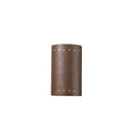 Justice Design Ambiance Ada Small Cylinder Wall Sconce