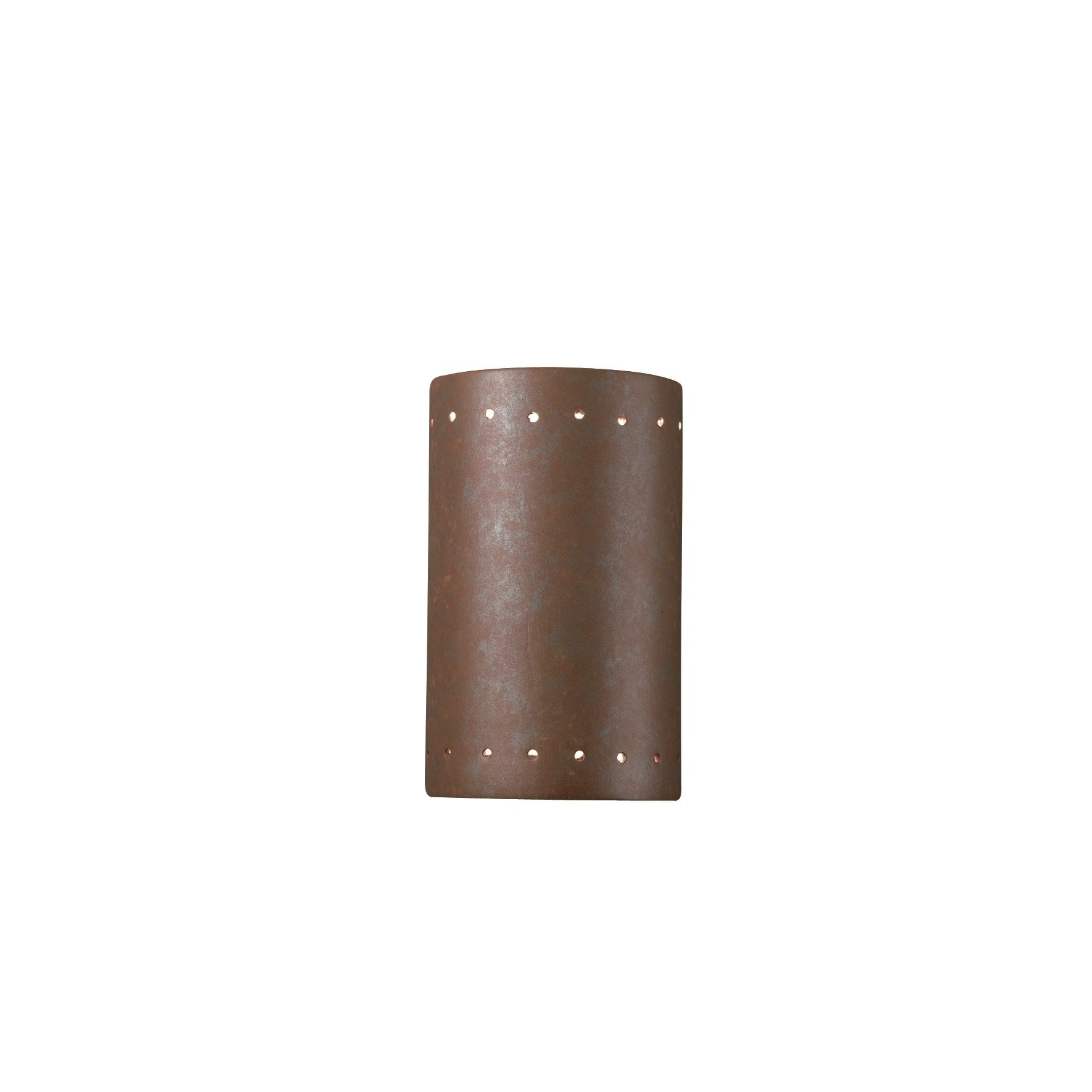 Justice Design Ambiance Ada Small Cylinder Wall Sconce