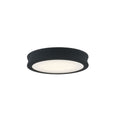 Justice Design Fusion Bevel 8.5 Inch Led Flush Mount With Opal Glass