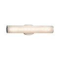 Justice Design Group Fusion Eliptical 20 Inch Brushed Nickel Ada Wall Bath Bar Weave Shade