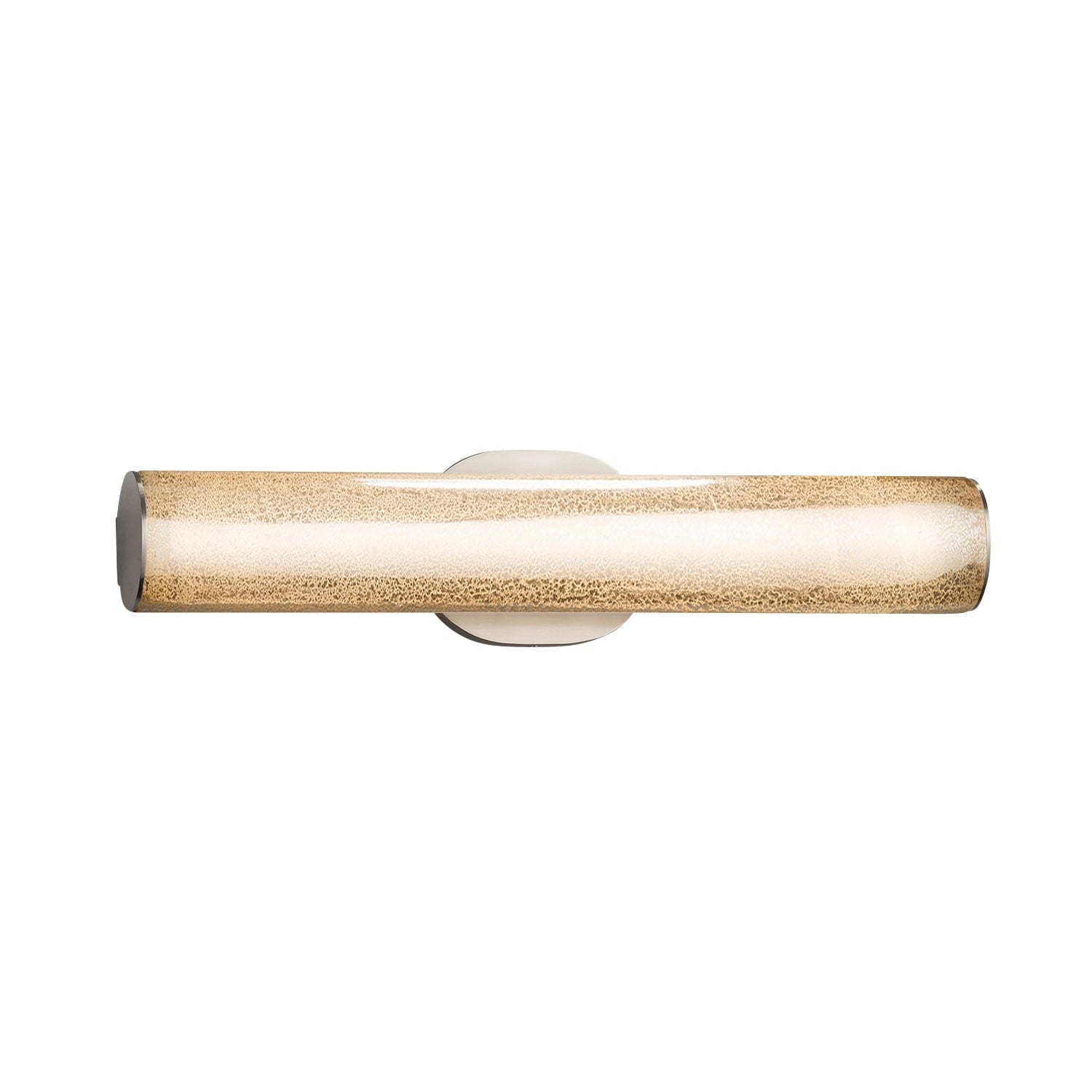 Justice Design Group Fusion Eliptical 20 Inch Brushed Nickel Wall Bath Bar Mercury Shade