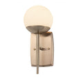 Justice Design Fusion Epoch 1 Light Wall Sconce With Opal Glass