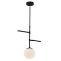 Justice Design Fusion Intersect 3 Light Pendant With Opal Glass