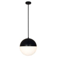 Justice Design Fusion Ion 14 Inch Pendant With Opal Glass