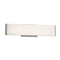 Justice Design Group Fusion Latitude Brushed Nickel Ada Wall Bath Bar Opal Shade