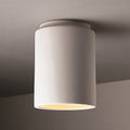 Strick Bolton Wes 1 Light Cylinder Ceramic Flush Mount Outdoor