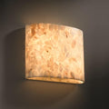 Porch Den Hazeltine Alabaster Rocks 2 Light Ada Wall Sconce