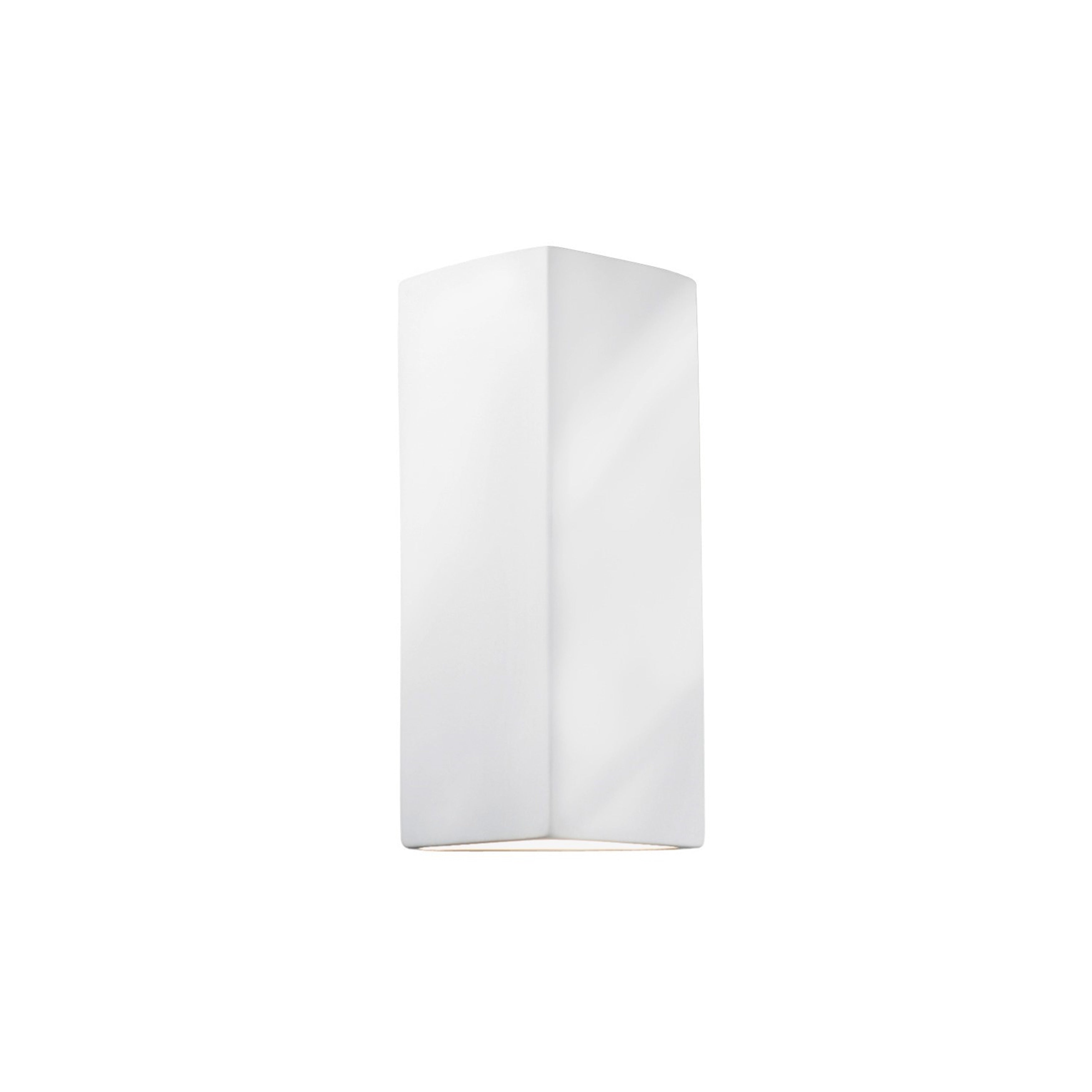 Justice Design Group Ambiance 1 Light Bisque Wall Sconce