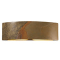 Justice Design Group Ambiance Ada Harvest Yellow Slate Arc Wall Sconce