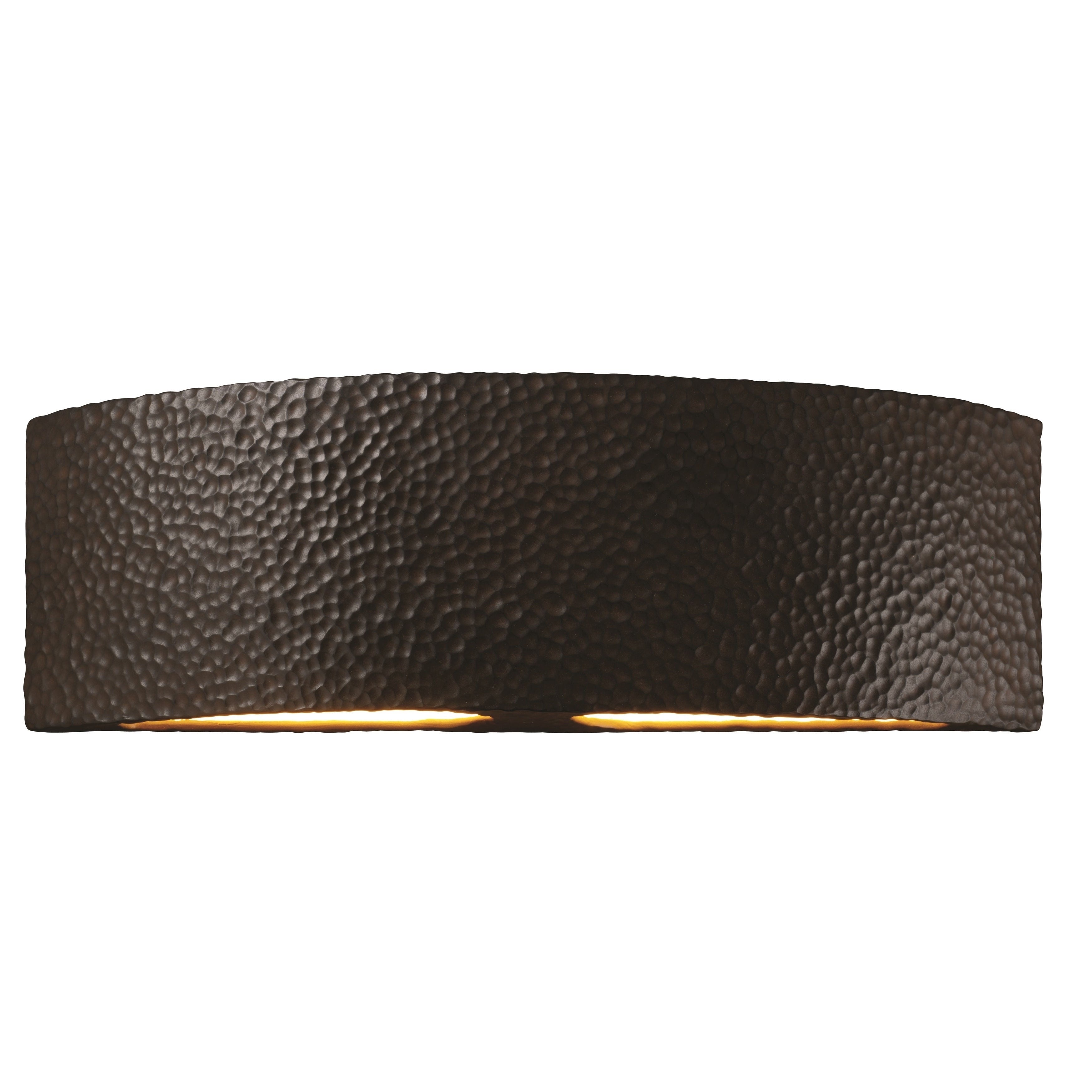 Justice Design Group Ambiance Ada Iron Arc Wall Sconce