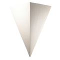 Justice Design Group Ambiance Bisque Outdoor Really Big Triangle Wall Sconce