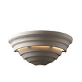Justice Design Group Ambiance Bisque Really Big Supreme Wall Sconce