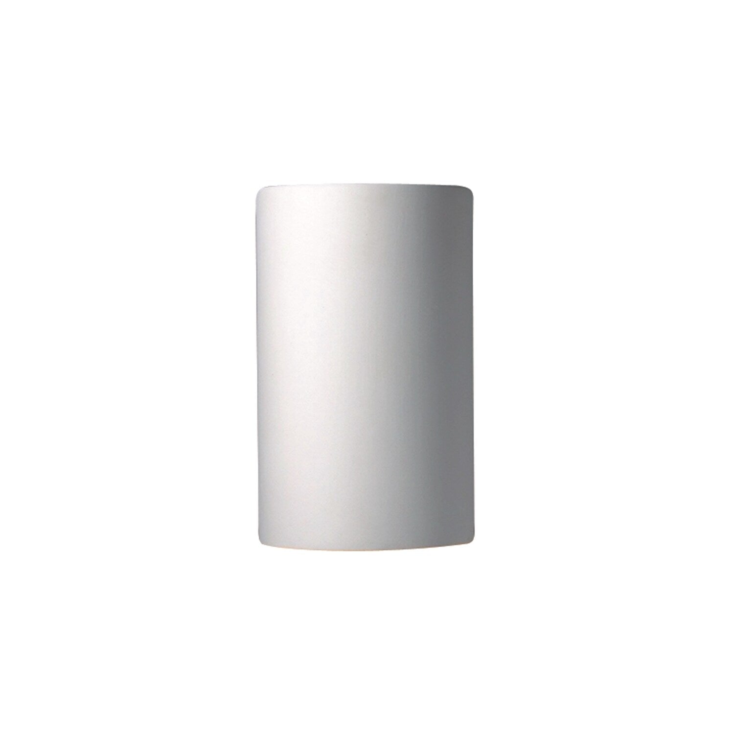 Ambiance Bisque Small Cylinder Closed Top Wall Sconce