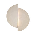 Carson Carrington Sallater 1 Light White Crackle Led Wall Sconce