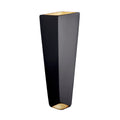 Ambiance Prism 1 Light Carbon Matte Black Led Wall Sconce