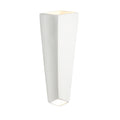Ambiance Prism 1 Light Gloss White Led Wall Sconce