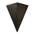 Justice Design Group Ambiance Iron Outdoor Really Big Triangle Wall Sconce