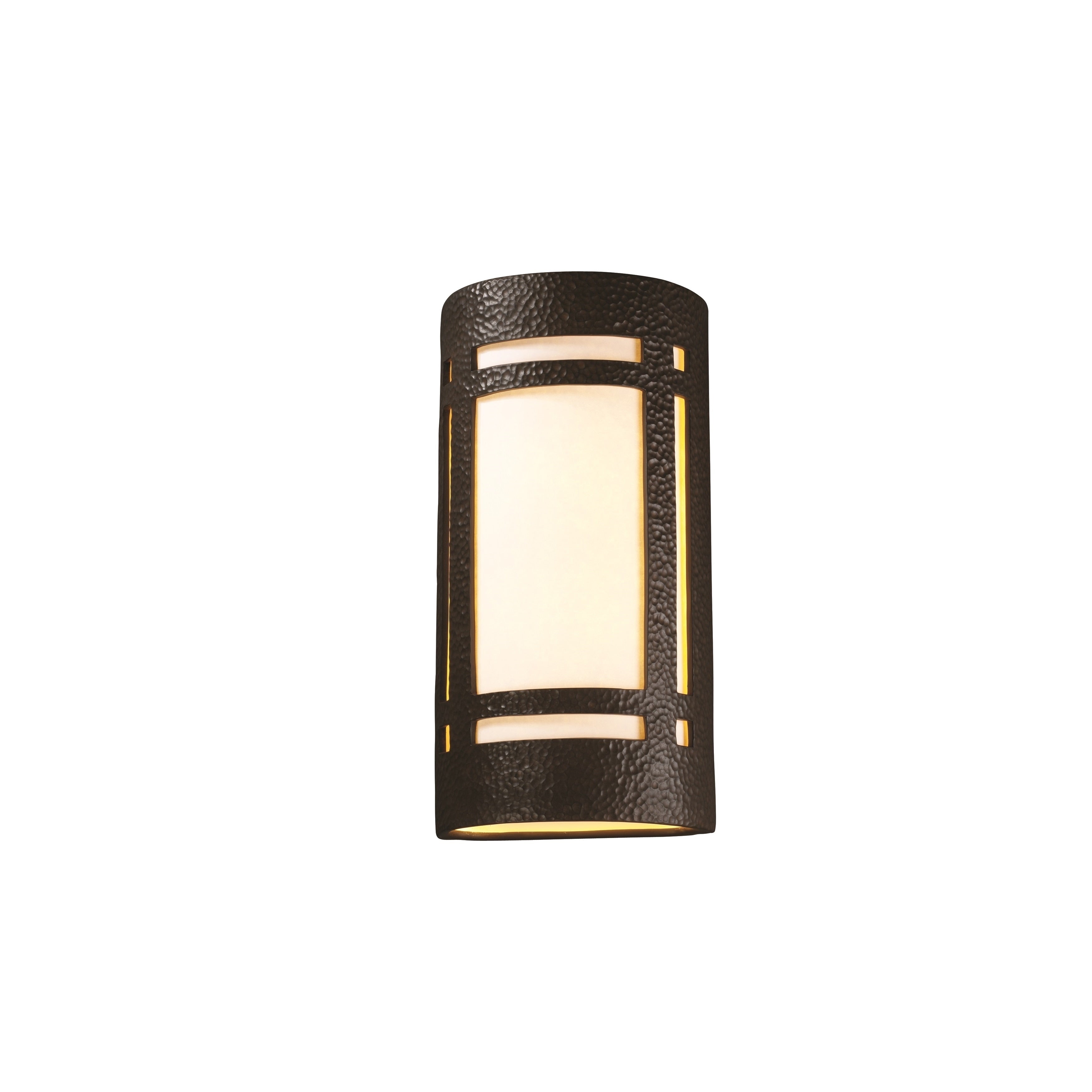 Justice Design Group Ambiance Iron Really Big Craftsman Window Wall Sconce