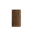 Justice Design Group Ambiance Tierra Red Slate Large Rectangle With Perfs Wall Sconce