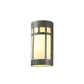 Justice Design Group Ambiance Verde Patina Outdoor Really Big Prairie Window Wall Sconce
