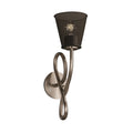 Justice Design Group Capellini 1 Light Wall Sconce Brushed Nickel
