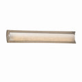 Justice Design Group Clouds Lineate 30 Inch Brushed Nickel Ada Led Wall Bath Bar