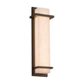 Justice Design Group Clouds Monolith Dark Bronze 20 Inch Led Wall Sconce Clouds Shade