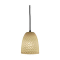 Justice Design Group Fusion 1 Light Dark Bronze Pendant