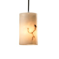 Justice Design Group Lumenaria Flat 1 Light Brushed Nickel Mini Pendant