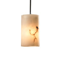 Justice Design Group Lumenaria Flat 1 Light Polished Chrome Mini Pendant