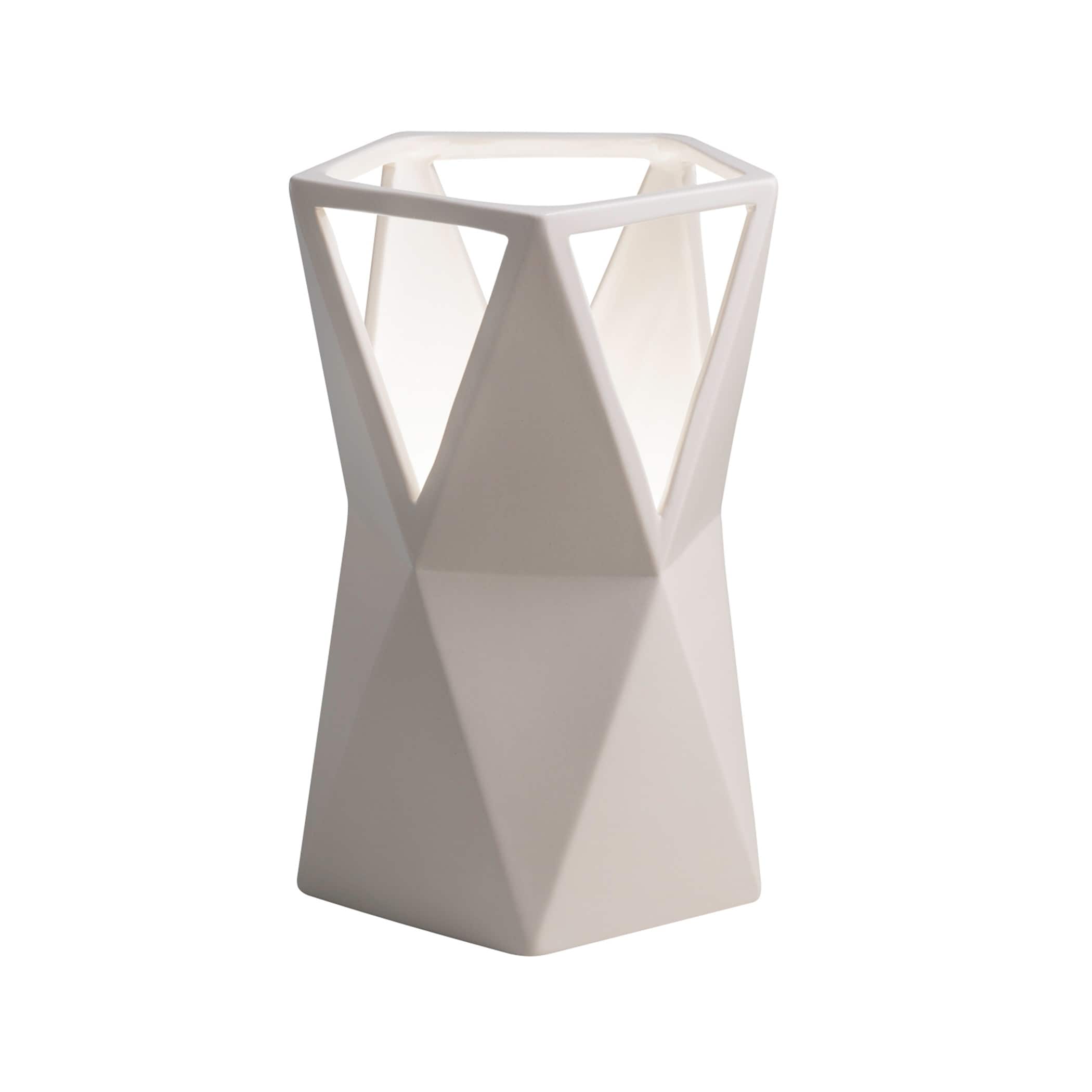 Justice Design Totem Ceramic Portable Table Lamp