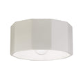 Justice Design Radiance Outdoor Deca Ceramic Flush Mount Light