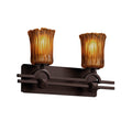 Justice Design Veneto Luce Argyle Dark Bronze 2 Light Bath Bar