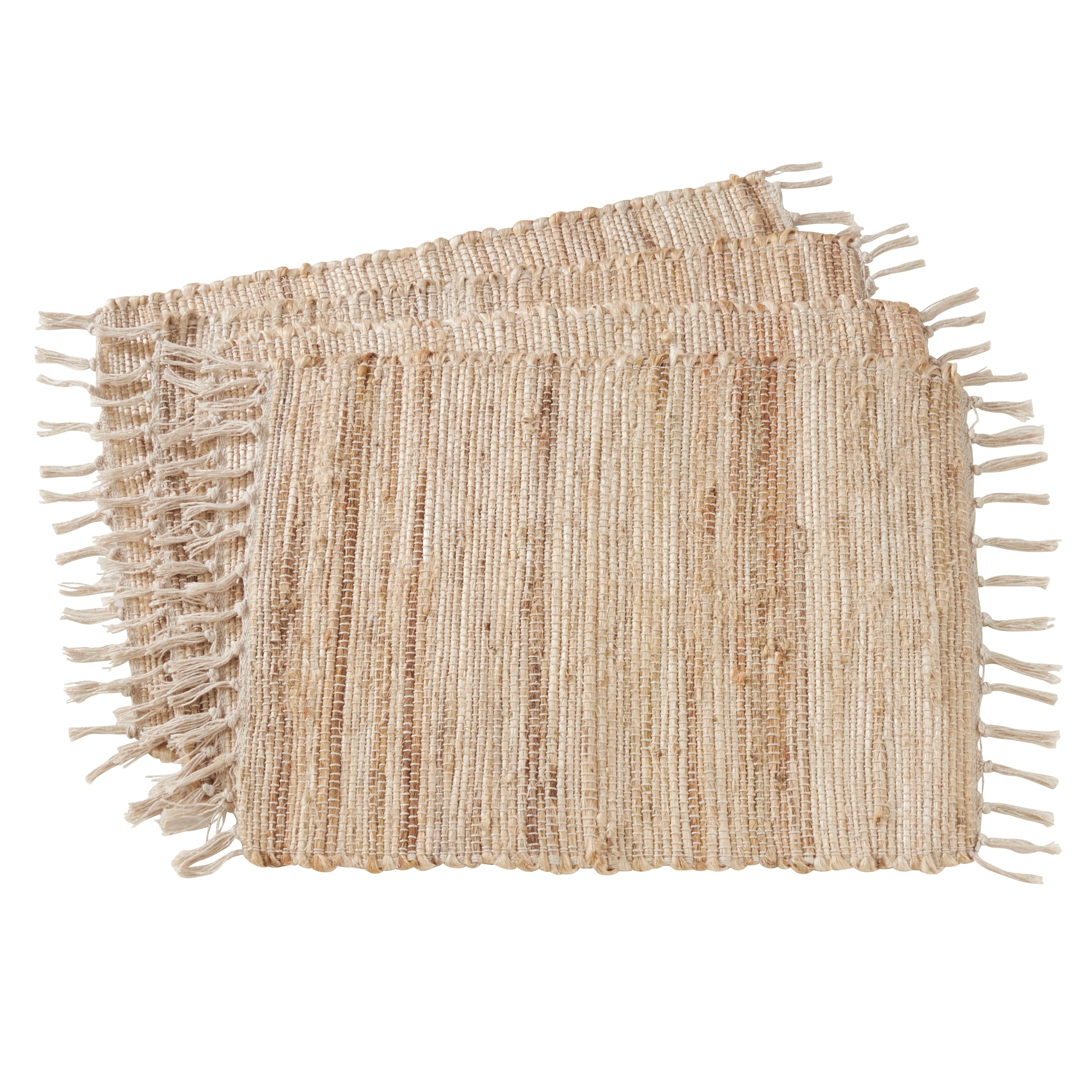 Jute Chindi Braided Placemats Set Of 4 14 X20