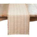 Jute Wool Woven Table Runner Natural Non Reversible Decorative Runner For Dining Table 14 X72