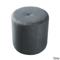 Porch Den Wynkoop Round Upholstered Stool Ottoman