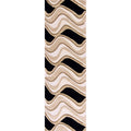 Kas Eternity Ivory Waves Rug 23 X 39
