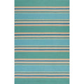 Kas Harbor Ocean Stripes Rug 33 X 53