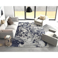 Kas Watercolors Grey Marble Rug 67 X 96