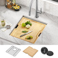 Kraus Kore Workstation Undermount Stainless Steel Kitchen Sink